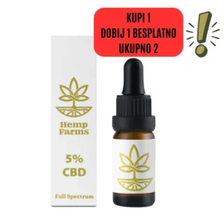 CBD ulje 5% Full Spectrum 10 ml