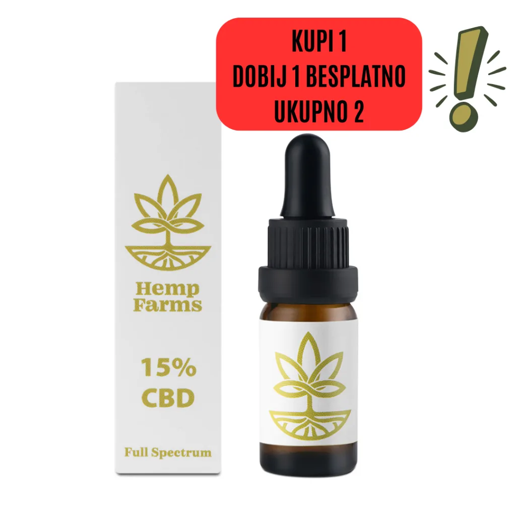 CBD ulje 15% Full Spectrum 10 ml