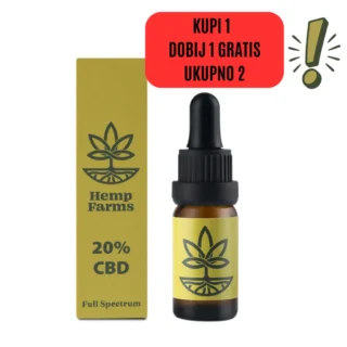 CBD ulje 20% Full Spectrum 10 ml