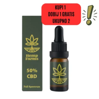 CBD ulje 50% Full Spectrum 10 ml